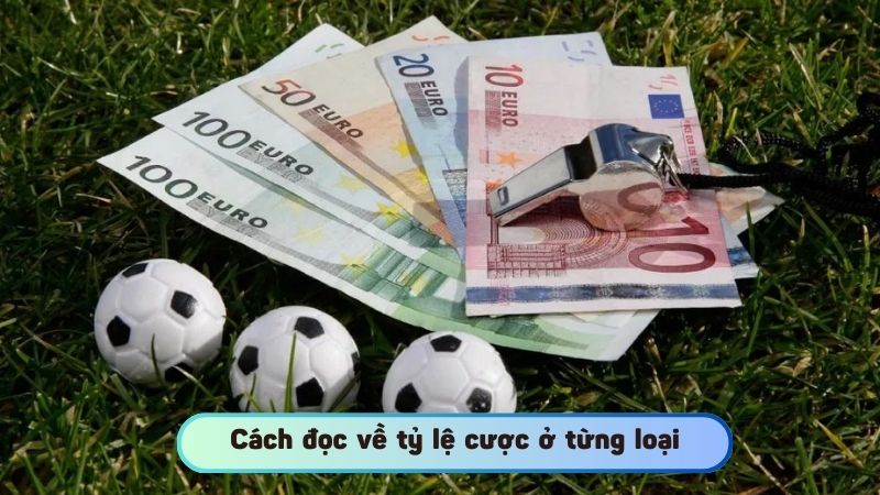 Cách đọc về tỷ lệ cược ở từng loại