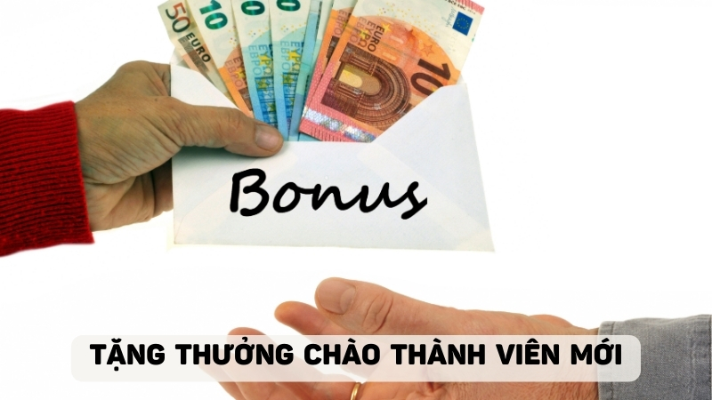 Chào đón thành viên mới với chương trình tặng 100%