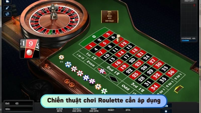 Chiến thuật chơi Roulette mà game thủ cần áp dụng