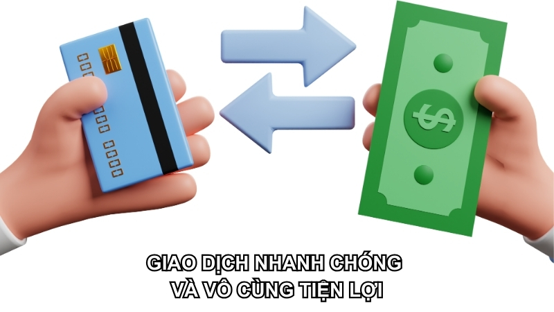 Giao dịch tại 8DAY nhanh chóng và tiện lợi