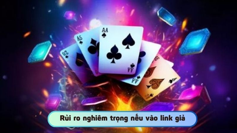 Rủi ro nghiêm trọng nếu vào link giả